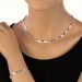 Silberdream SilberDream Collier Kette Muster 925er Silber 45cm Damen Halskette SDK437J Exklusivangebot
