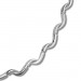 Silberdream SilberDream Collier Kette Welle 925 Sterling Silber 44,5cm Halskette SDK448J Preisnachlass
