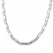 Silberdream SilberDream Collier Kette Wave 925er Silber 45,5cm Damen Halskette SDK477J Valentinstagsangebot