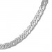 Silberdream SilberDream Zwillingspanzer Kette 925 Sterling Silber Unisex 45cm SDK26745J Kauf eins, bekomm eins gratis