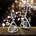 Silberdream SilberDream Ohrhänger Dreiecke 925 Sterling Silber Damen Ohrring SDO4314J Sonderangebot der Fabrik