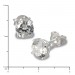 Silberdream SilberDream Ohrringe Zirkonia weiß 6mm rund Silber Ohrstecker SDO716W Vierteljährliche Förderung