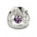 Silberdream SilberDream Ohrringe Design Zirkonia lila 925 Silber SDO528V Discount Store für neue Produkte