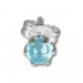 Silberdream SilberDream Ohrringe Kugel hellblau 925 Silber Ohrstecker SDO533H Nur noch ein Tag übrig