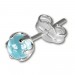 Silberdream SilberDream Ohrringe Kugel hellblau 925 Silber Ohrstecker SDO533H Nur noch ein Tag übrig