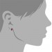 Silberdream SilberDream Ohrringe Zirkonia oval fuchsia 925er Ohrstecker SDO552D Riesige Rabatte