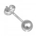 Silberdream SilberDream Ohrringe Kugel 5mm matt 925er Silber Ohrstecker SDO5545 50% Rabatt mit kostenlosem Versand