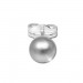 Silberdream SilberDream Ohrringe Kugel 5mm matt 925er Silber Ohrstecker SDO5545 50% Rabatt mit kostenlosem Versand