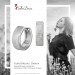 Silberdream SilberDream Creole Brushed 1,5cm 925er Sterling Silber Damen Ohrringe SDO4420J Speichern exportieren