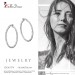Silberdream SilberDream Creole Orient 4cm 925 Sterling Silber Damen Ohrring SDO67374 Black Friday Preise