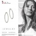 Silberdream SilberDream Creole Diamantschliff 4cm 925 Sterling Silber Damen Ohrring SDO67364 Im Verkauf