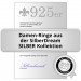 Silberdream SilberDream Ring Relief Zirkonia weiß Gr.58 aus 925er Silber Damen SDR412W58 Weihnachtsangebot