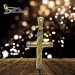 Silberdream GoldDream Kettenanhänger Kreuz zweifarbig 333 Gelbgold Echtschmuck GDH516TY Räumungsverkauf
