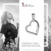 Silberdream SilberDream Ketten Anhänger -Herz- Zirkonia weiß 925 Silber SDH4381W Wochenangebot