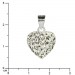 Silberdream SilberDream Glitzer Anhänger Herz Zirkonia Kristalle weiß 925 GSH203W Letzte 2 Tage