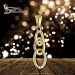 Silberdream GoldDream Kettenanhänger Kette Zirkonia 333 Gold Anhänger Echtschmuck GDH504WY Sonderangebot der Fabrik