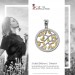 Silberdream SilberDream Ketten Anhänger -Kreis- bicolor 925er Sterling Silber SDH4384T Vierteljährliche Förderung
