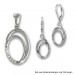 Silberdream SilberDream Ketten Anhänger Ovale Zirkonia weiß 925 Silber SDH436W Kostenloser Versand international