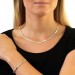 Silberdream SilberDream Schmuck Set Collier & Armband Style 925 Silber SDS405 Kostenloser Versand