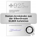 Silberdream SilberDream Armband Wave 925 Silber gehämmert matt 19cm SDA4792O Muttertagsangebot