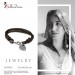 Silberdream SilberDream Lederarmband Edelstahl Herz braun Leder Armband LAP005B Kauf eins, bekomm eins gratis