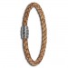 Silberdream SilberDream Leder Armband 5mm natur 22cm Edelstahl Verschluss LAB0722 Sonderangebote