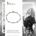 Silberdream SilberDream Damen Armband Ankerkette 19,5cm Silber rosevergoldet Trend SDA2389E Super Sparpreis