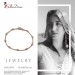 Silberdream SilberDream Damen Armband Ankerkette 19,5cm Silber rosevergoldet Trend SDA2389E Super Sparpreis