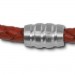 Silberdream SilberDream Leder Armband 5mm rostrot 22cm Edelstahl Verschluss LAB0522 Bis zu 50% Rabatt