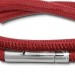 Silberdream SilberDream Leder Armband doppelt 40cm fuchsia Edelstahlverschluss LAB0840 Begrenztes Angebot