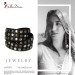 Silberdream SilberDream Nieten-Lederarmband Wickeloptik schwarz Damen Leder Armband LAP087S Preisnachlass