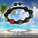 Silberdream SilberDream Shamballa Armband Zirkonia bunt 5 Glitzer Kugeln SDA925 Zeitlich begrenztes Angebot