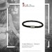 Silberdream SilberDream Leder Armband schwarz mit Edelstahl Verschluss LS1502 Saisonale Angebote