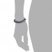 Silberdream SilberDream Shamballa Armband Glas schwarz 18 geschliffene Kugeln SDA912 Super Rabatt