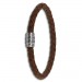 Silberdream SilberDream Leder Armband 5mm braun 20cm Edelstahl Verschluss LAB0220 Riesige Rabatte