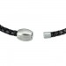 Silberdream SilberDream Leder Armband 19cm grau mit Edelstahl Verschluss LS1471 50% Rabatt mit kostenlosem Versand