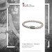 Silberdream SilberDream Leder Armband weiß 22cm mit Edelstahl Verschluss LS1523 Clearance-Verkauf