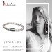 Silberdream SilberDream Leder Armband weiß 22cm mit Edelstahl Verschluss LS1523 Clearance-Verkauf