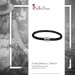 Silberdream SilberDream Leder Armband schwarz mit Edelstahl Verschluss LS1501 Begrenzt auf 3 Tage