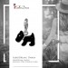 Silberdream SilberDream Charm Hund schwarz 925er Armband Anhänger FC830S Fabrikverkauf