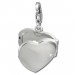 Silberdream SilberDream 925 Charm Herz Medaillon Armband Anhänger FC3006 Exklusivangebot