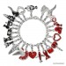 Silberdream SilberDream Glitzer Charm Bonbon rot Zirkonia Kristalle Anhänger GSC576R Cyber Monday