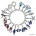 Silberdream SilberDream Glitzer Charm Clownfisch blau Zirkonia Kristalle GSC518B Große Rabatte