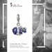 Silberdream SilberDream Glitzer Charm Clownfisch blau Zirkonia Kristalle GSC518B Große Rabatte