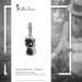 Silberdream SilberDream Glitzer Charm Katze schwarz Zirkonia Kristalle GSC506S Riesige Ersparnisse