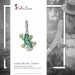 Silberdream SilberDream Glitzer Charm Gecko Zirkonias shiny GSC302 Wochenangebot