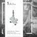 Silberdream SilberDream Charm fliegendes Pony weiß 925 Silber Armband Anhänger FC869W Letzter Tag