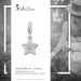 Silberdream SilberDream Charm Stern Zirkonia 925er Silber Armband Anhänger FC903W Begrenzt auf 3 Tage