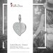 Silberdream SilberDream 925 Charm Zirkonia Herz Armband Anhänger FC233W Günstiger Verkauf