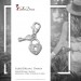 Silberdream SilberDream 925 Charm Herzschloss Armband Anhänger FC234W Kostenloser Versand